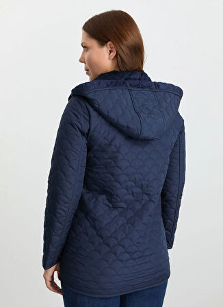 Selen Lacivert Kadın Mont 25KSL6159