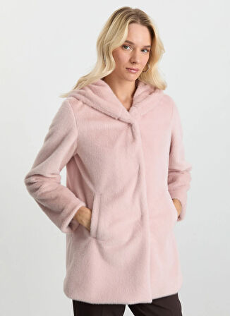 Selen Pudra Kadın Kaban 25KSL9530