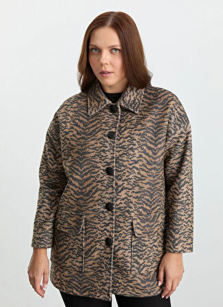 Selen Siyah Kadın Kaban 25KSL9523