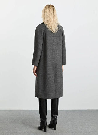 Selen Antrasit Kadın Kaban 25KSL9533