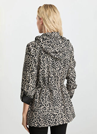 Selen Gri Kadın Trençkot 25KSL9535