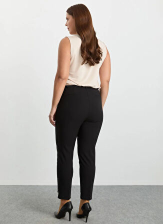 Selen Normal Bel Normal Siyah Kadın Pantolon 25KSL5461
