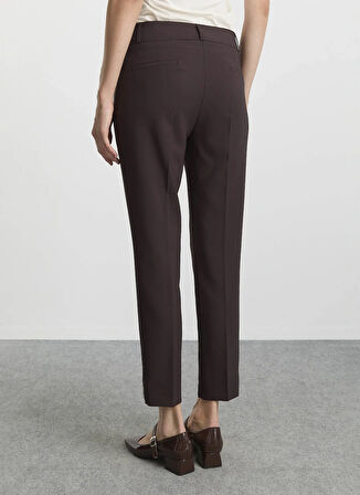 Selen Normal Bel Standart Kahve Kadın Pantolon 25KSL5463