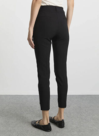 Selen Normal Bel Standart Siyah Kadın Pantolon 25KSL5463