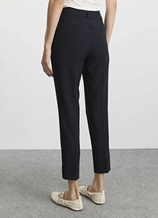 Selen Normal Bel Standart Lacivert Kadın Pantolon 25KSL5463