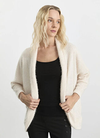 Selen Ekru Hırka 25KSL4176