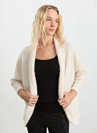 Selen Sarı Kadın Hırka 25KSL4176