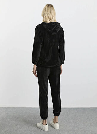 Selen Normal Bel Standart Siyah Kadın Pantolon 25KSL5453