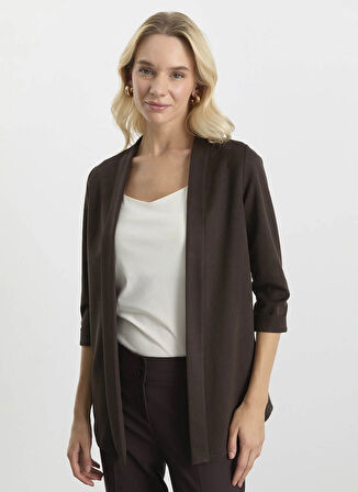 Selen Standart Kahve Kadın Ceket 25KSL1550