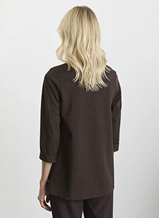 Selen Standart Kahve Kadın Ceket 25KSL1550