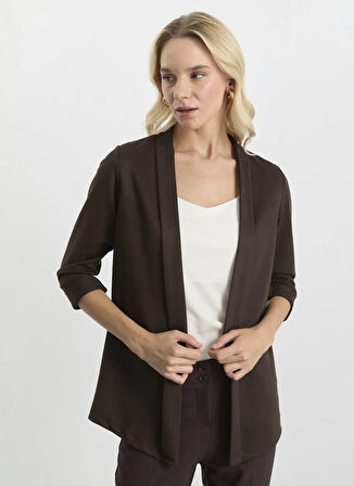 Selen Standart Kahve Kadın Ceket 25KSL1550