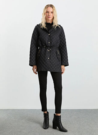 Selen Siyah Kadın Mont 25KSL6160