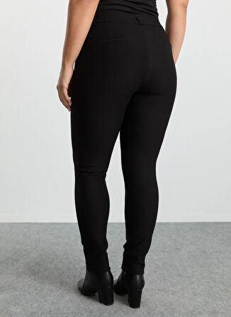 Selen Normal Bel Normal Siyah Kadın Pantolon 25KSL5455