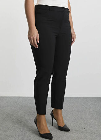 Selen Normal Bel Normal Siyah Kadın Pantolon 25KSL5458