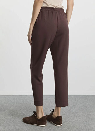 Selen Normal Bel Standart Kahve Kadın Pantolon 25KSL5469