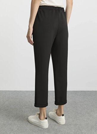 Selen Normal Bel Standart Siyah Kadın Pantolon 25KSL5472