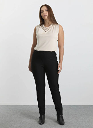 Selen Normal Bel Normal Antrasit Kadın Pantolon 25KSL5459