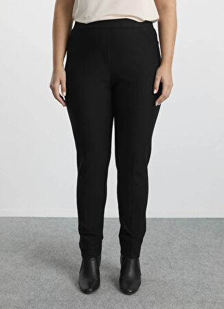 Selen Normal Bel Normal Antrasit Kadın Pantolon 25KSL5459