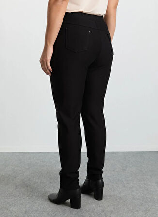 Selen Normal Bel Normal Siyah Kadın Pantolon 25KSL5459