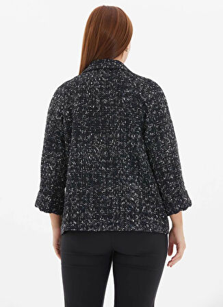 Selen Normal Siyah Kadın Ceket 25KSL1562