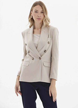 Selen Standart Taş Kadın Ceket 25KSL1563