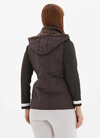 Selen Kahve Kadın Yelek 25KSL2076