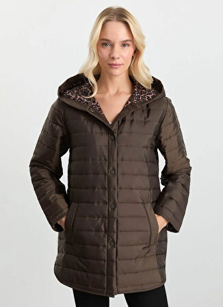 Selen Kahve Kadın Mont 25KSL6171