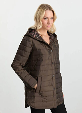 Selen Kahve Kadın Mont 25KSL6171