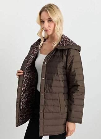 Selen Kahve Kadın Mont 25KSL6171