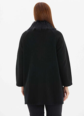 Selen Siyah Kadın Hırka 25KSL4182