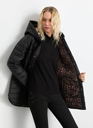 Selen Siyah Kadın Mont 25KSL6171