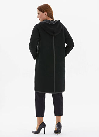 Selen Siyah Kadın Hırka 25KSL4181