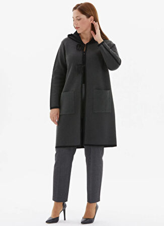 Selen Füme Kadın Hırka 25KSL4181