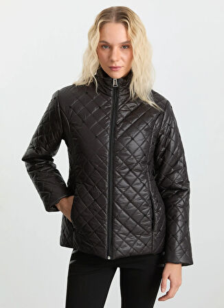 Selen Siyah Kadın Mont 25KSL6163