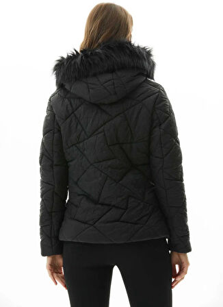 Selen Siyah Kadın Mont 25KSL6165