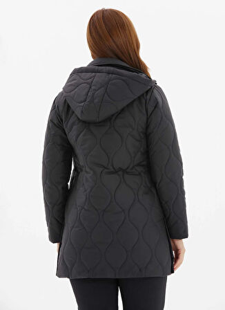 Selen Siyah Kadın Mont 25KSL6168