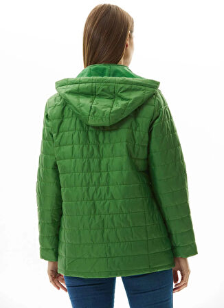 Selen Yeşil Kadın Mont 25KSL6169