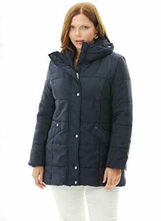 Selen Lacivert Kadın Mont 25KSL6170