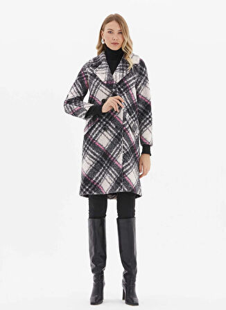 Selen Siyah Kadın Kaban 25KSL9538