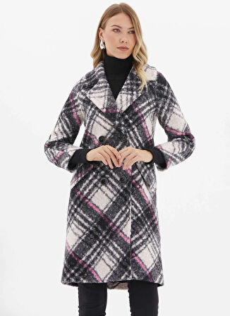 Selen Siyah Kadın Kaban 25KSL9538