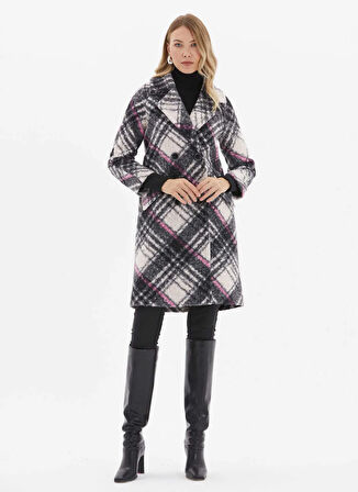 Selen Siyah Kadın Kaban 25KSL9538