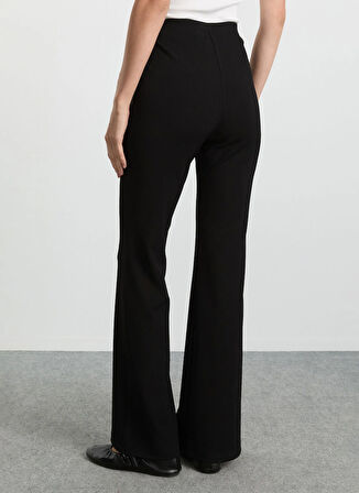 Selen Normal Bel Standart Siyah Kadın Pantolon 25KSL5499