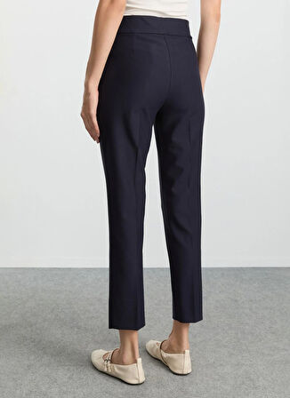 Selen Normal Bel Standart Lacivert Kadın Pantolon 25KSL5505