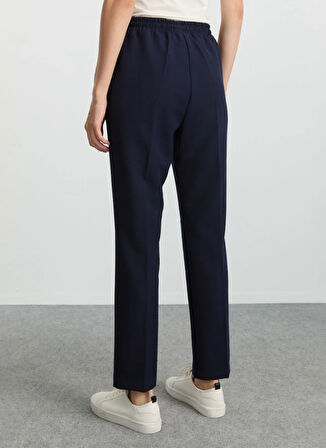 Selen Normal Bel Standart Lacivert Kadın Pantolon 25KSL5504