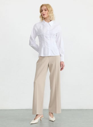 Selen Beyaz Kadın Bluz 26YSL8331