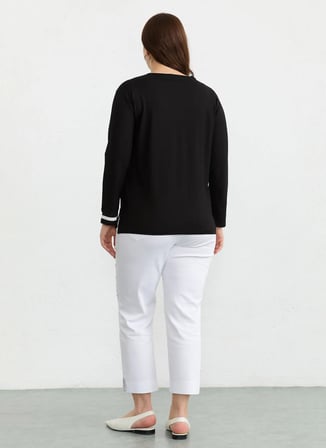 Selen Siyah Kadın Bluz 26YSL8341