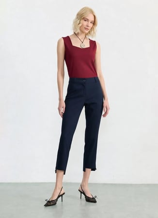 Selen Lacivert Kadın Pantolon 26YSL5574