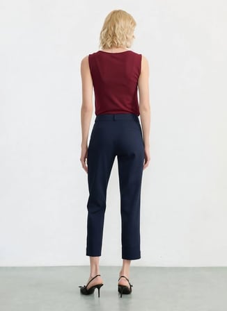 Selen Lacivert Kadın Pantolon 26YSL5574
