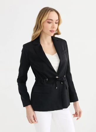 Selen Siyah Kadın Ceket 26YSL1617