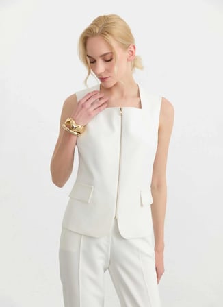 Selen Siyah Kadın Yelek 26YSL2092